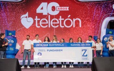 Zeta Gas reafirma una década de compromiso social apoyando a Teletón Guatemala