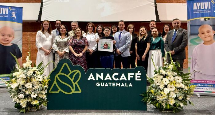 ANACAFÉ lleva el sabor del café guatemalteco «La Muestra Gastronómica 2026», un sabor por los niños de AYUVI