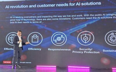 Lenovo presentó en TechWorld 2026 su visión de IA híbrida para transformar los negocios