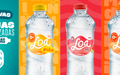 LOA amplía su oferta en Guatemala con nuevas aguas saborizadas con gas