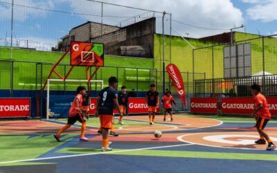 Cancha de La Palmita se convierte en centro de liderazgo y deporte para la juventud de la Zona 5